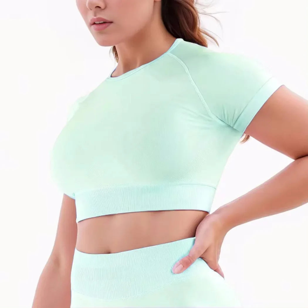 Women's 2 Piece Yoga Outfit Fitness Apparel Set