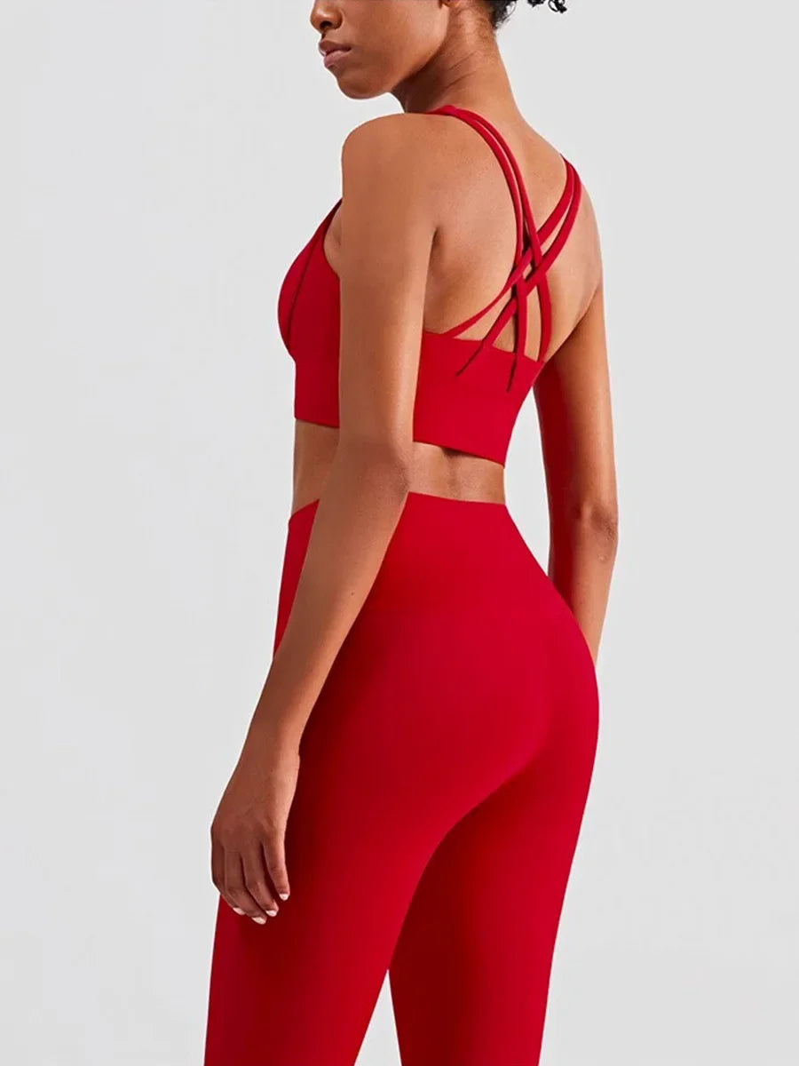 Women's Comfortable Supportive Fitness Suit Workout Set