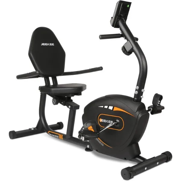 Recumbent Exercise Bike Magnetic Indoor Home Fitness Trainer