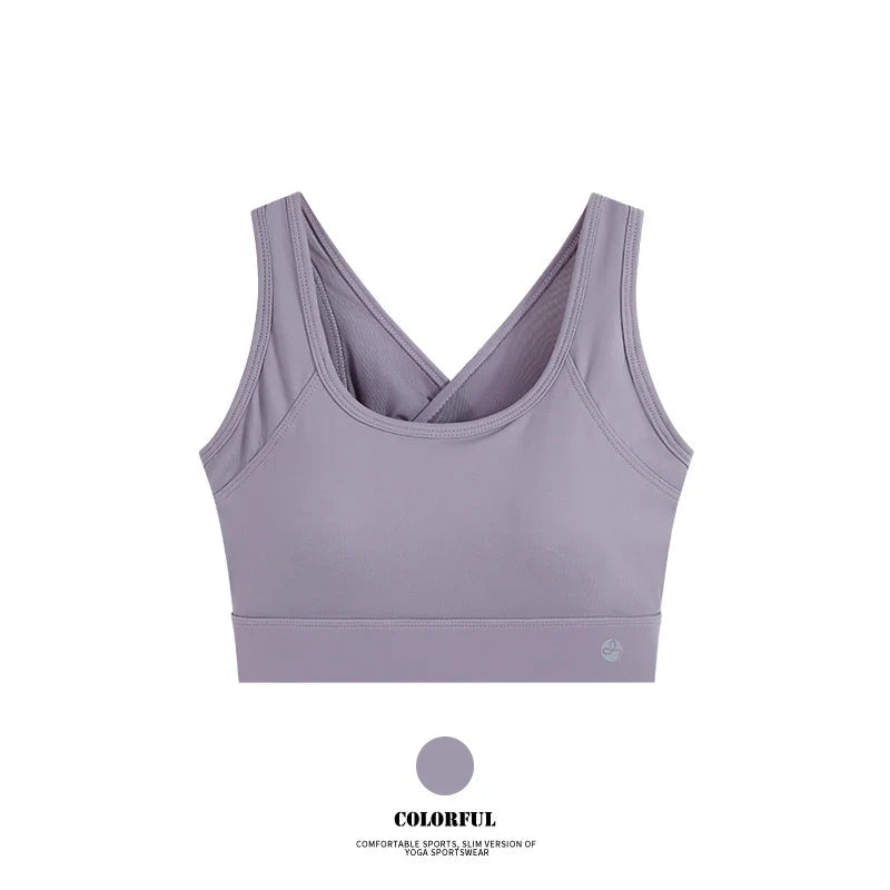 Women's High Support Padded Fitness Running Sports Bra