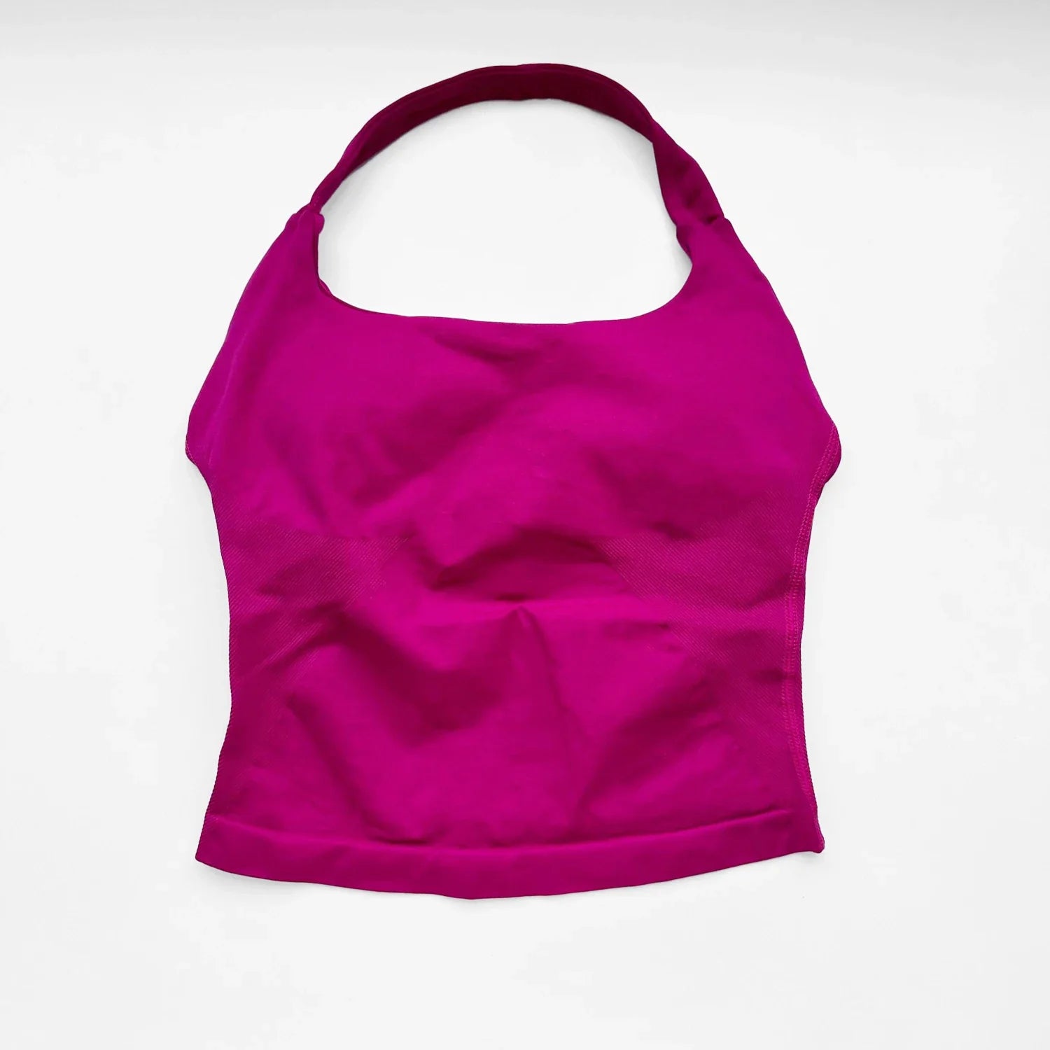 Women's Longline Strappy Halter Fitness Tank