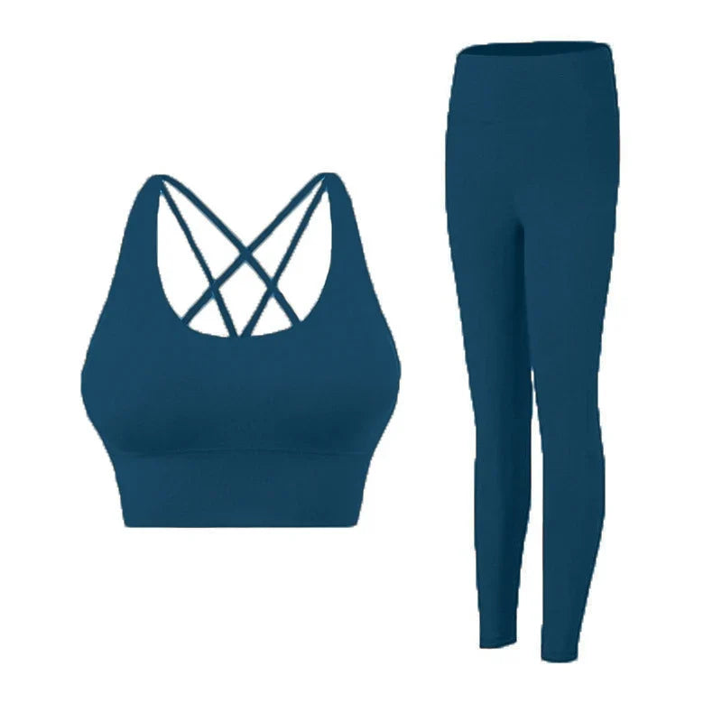 Women's Comfortable Supportive Fitness Suit Workout Set