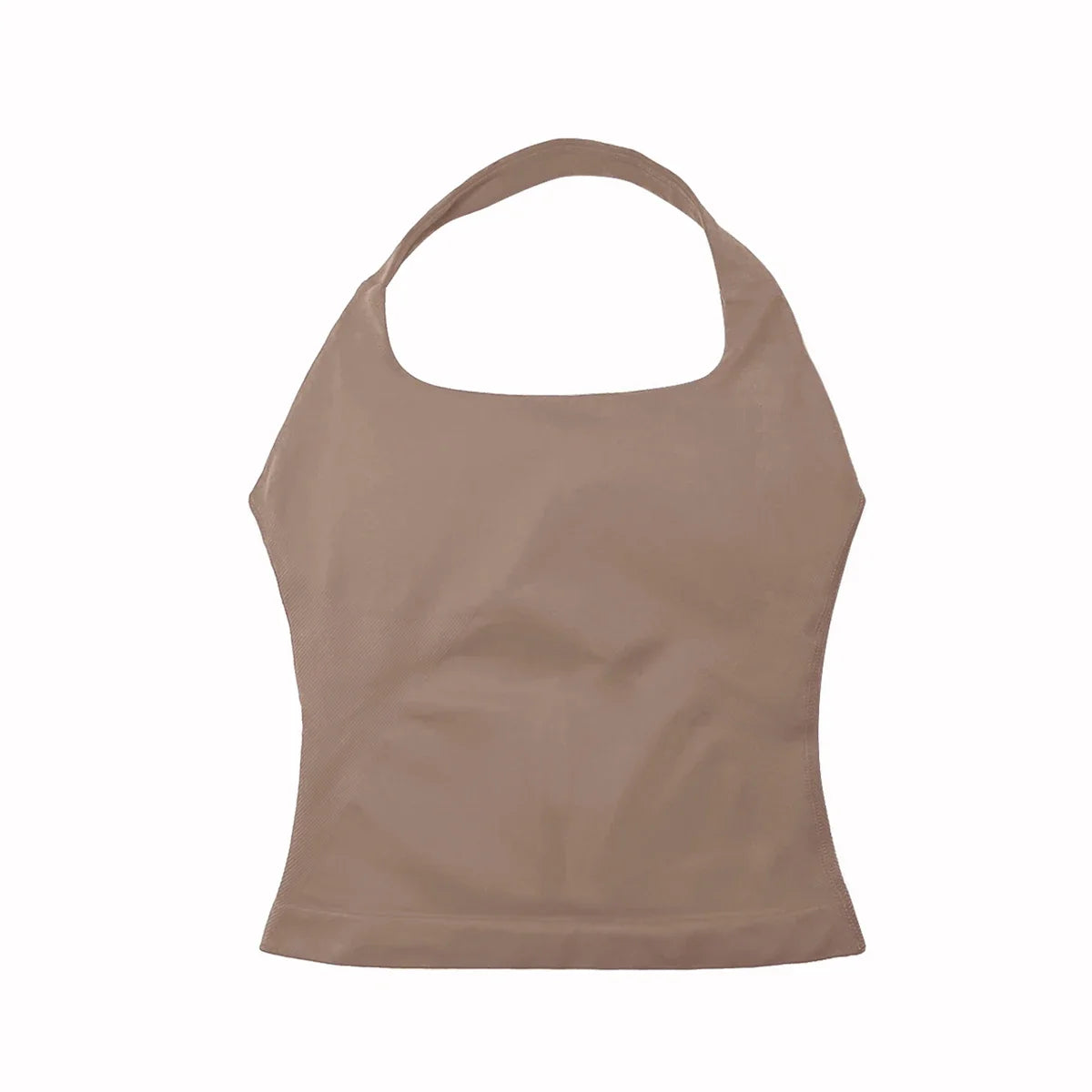 Women's Longline Strappy Halter Fitness Tank