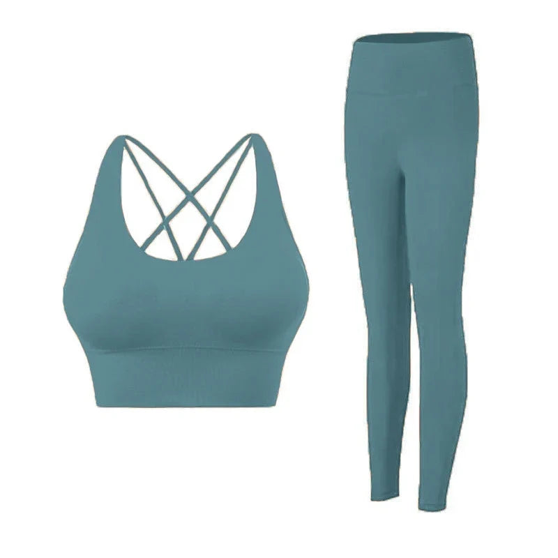 Women's Comfortable Supportive Fitness Suit Workout Set