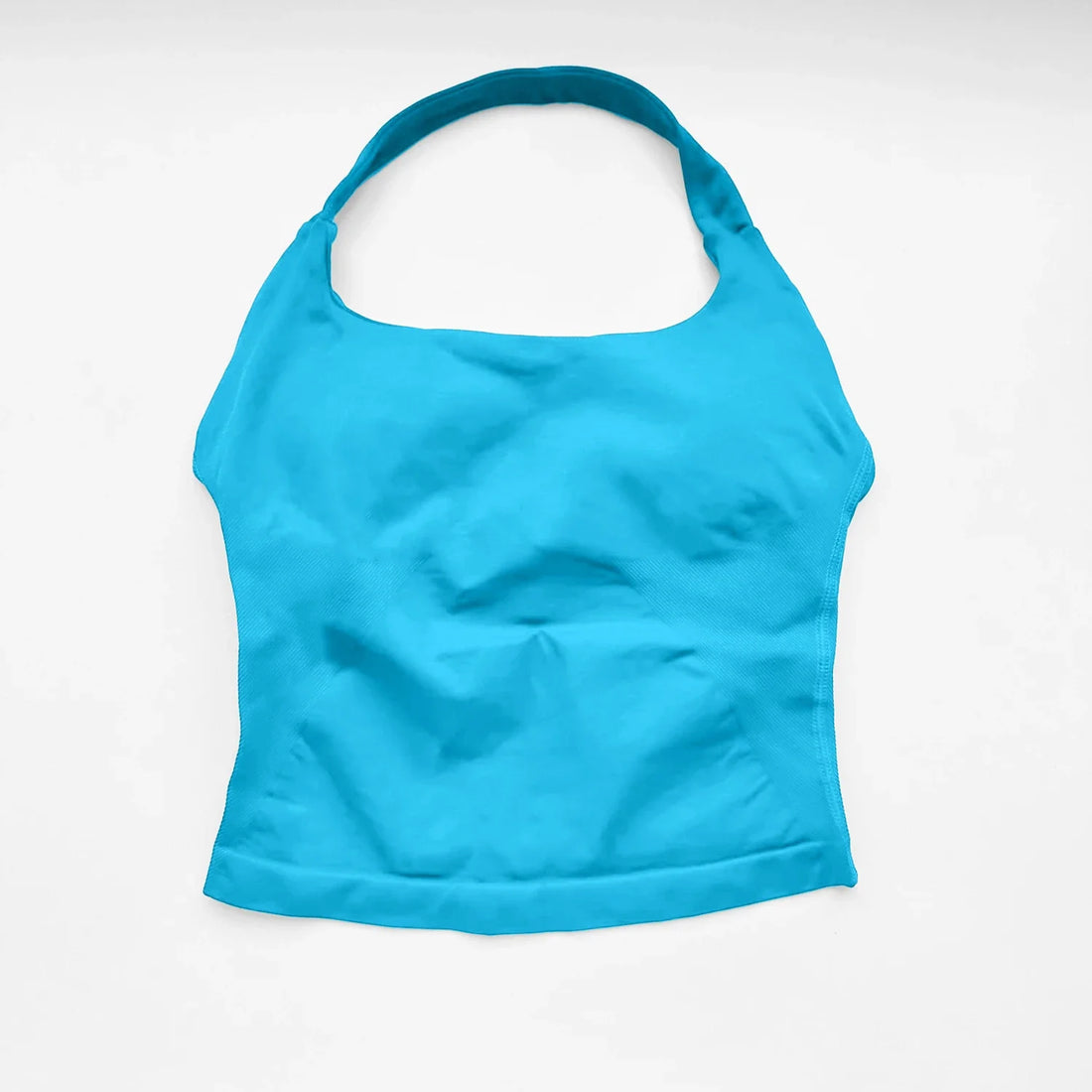 Women's Longline Strappy Halter Fitness Tank