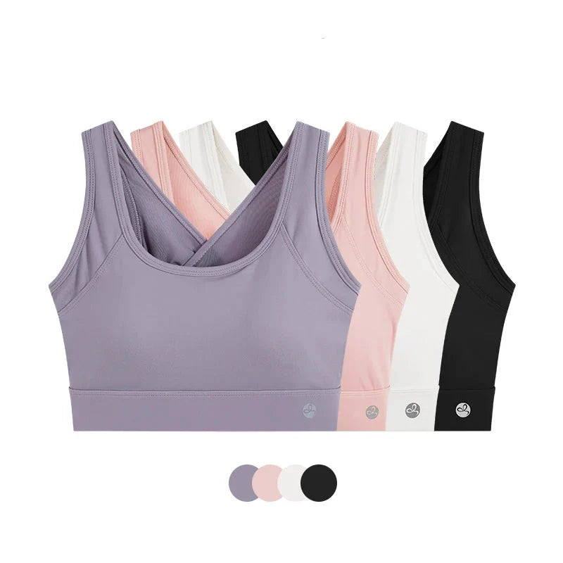 Women's High Support Padded Fitness Running Sports Bra