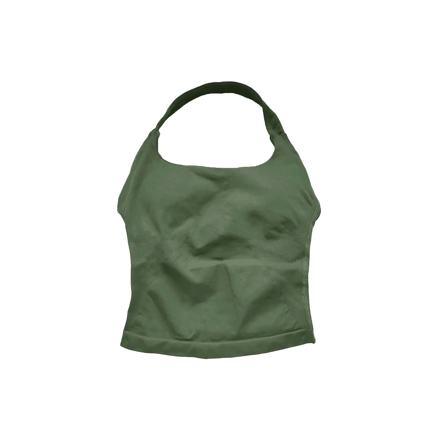 Women's Longline Strappy Halter Fitness Tank