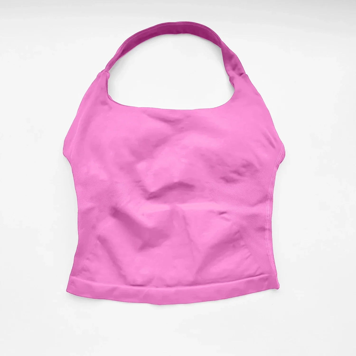 Women's Longline Strappy Halter Fitness Tank