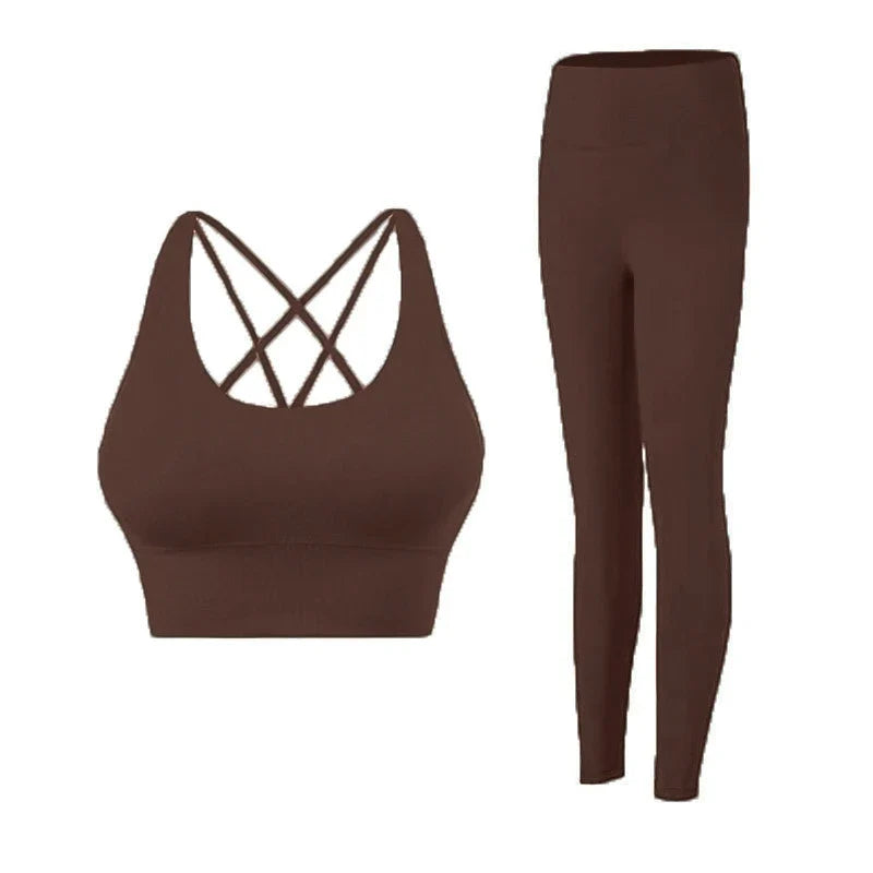 Women's Comfortable Supportive Fitness Suit Workout Set