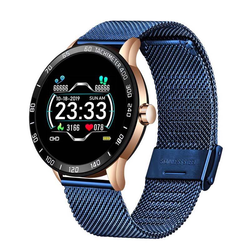 Luxury Smartwatch LED Color Screen Fitness Health Tracker