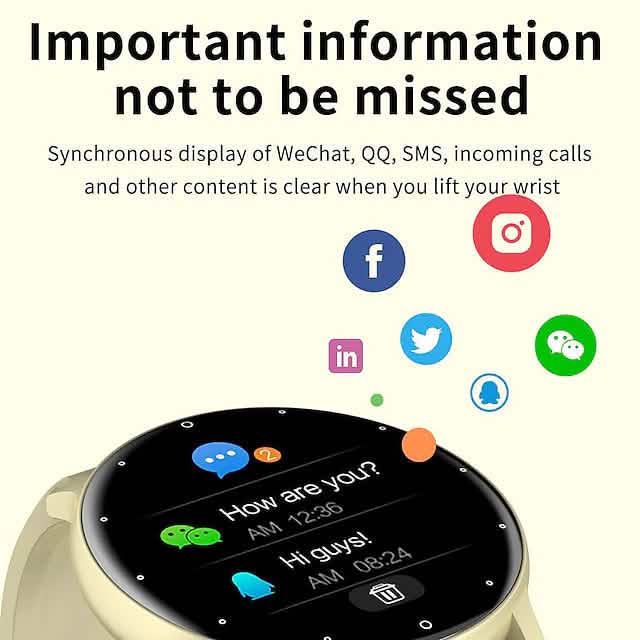 Smartwatch 1.28 Inch Fitness Running Watch
