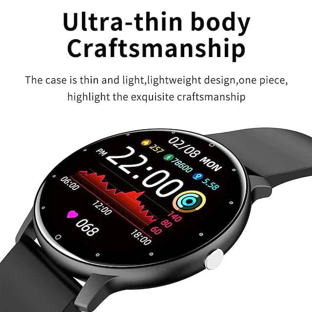 Smartwatch 1.28 Inch Fitness Running Watch